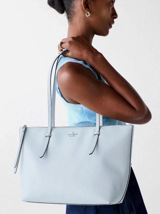 kate spade Handbags - New Kate Spade All Day Large Tote Delicate Pebble Leather Pale Sapphirine